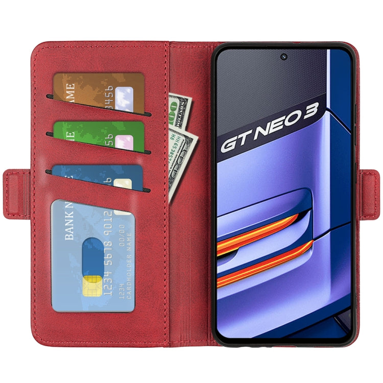 For OPPO Realme GT Neo 3 Dual-side Magnetic Buckle Leather Phone Case