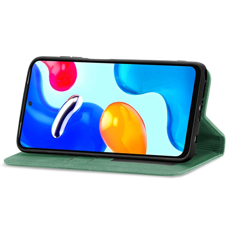 For Xiaomi Redmi Note 11S Retro Skin Feel Magnetic Flip Leather Phone Case