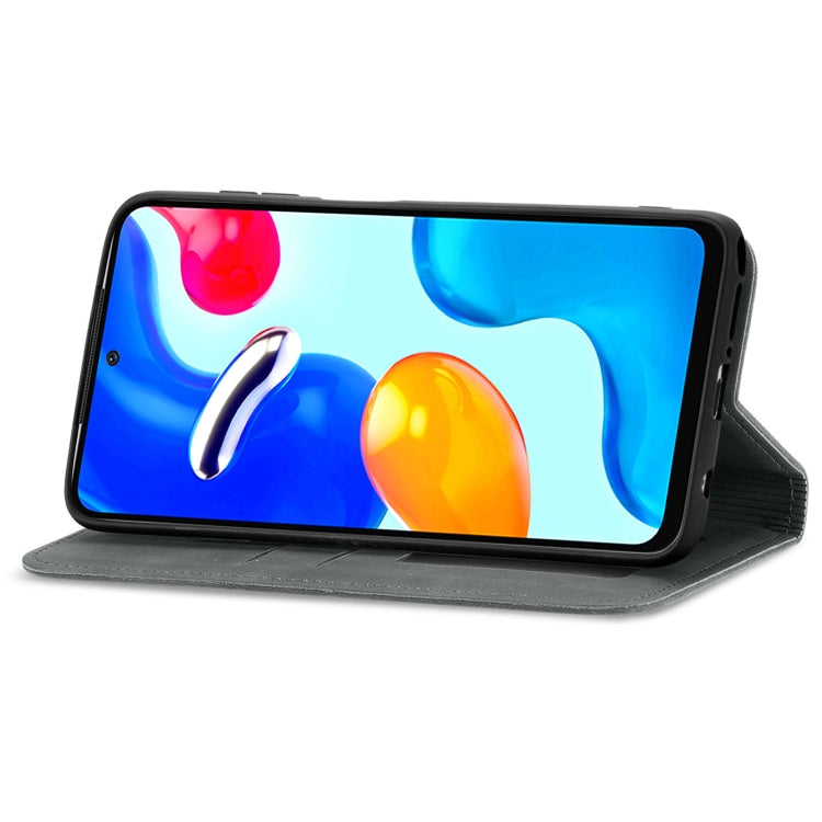 For Xiaomi Redmi Note 11S Retro Skin Feel Magnetic Flip Leather Phone Case