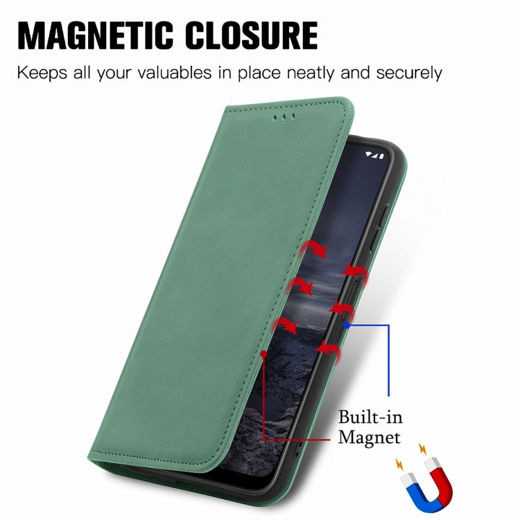 For Nokia G21 Retro Skin Feel Magnetic Horizontal Flip Leather Phone Case