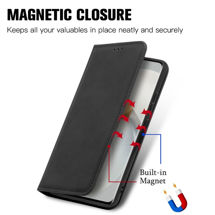 For vivo S12 Pro Retro Skin Feel Magnetic Horizontal Flip Leather Phone Case