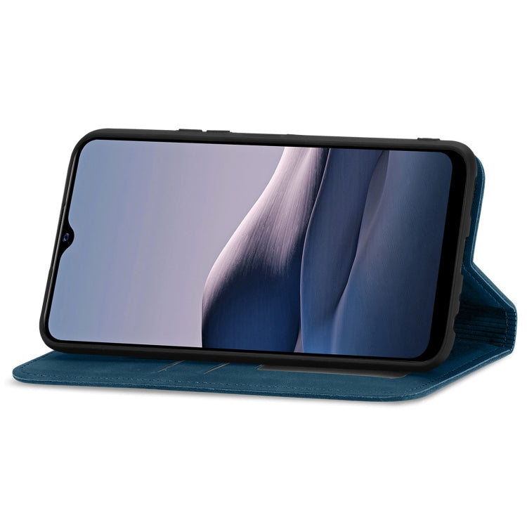 For vivo Y20 / Y20 2021 Retro Skin Feel Magnetic Horizontal Flip Leather Phone Case