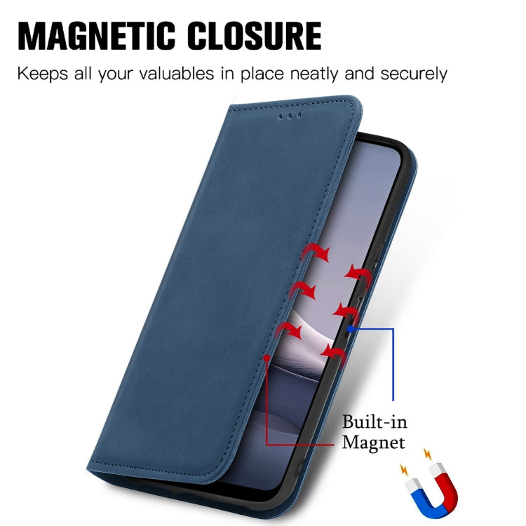 For vivo Y20 / Y20 2021 Retro Skin Feel Magnetic Horizontal Flip Leather Phone Case