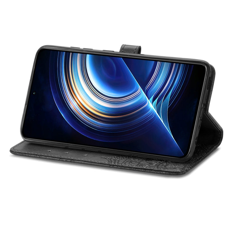 For Xiaomi Redmi K50 Pro Mandala Flower Embossed Flip Leather Phone Case