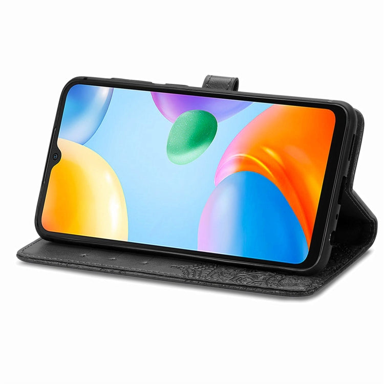 For Xiaomi Redmi 10C Mandala Flower Embossed Flip Leather Phone Case