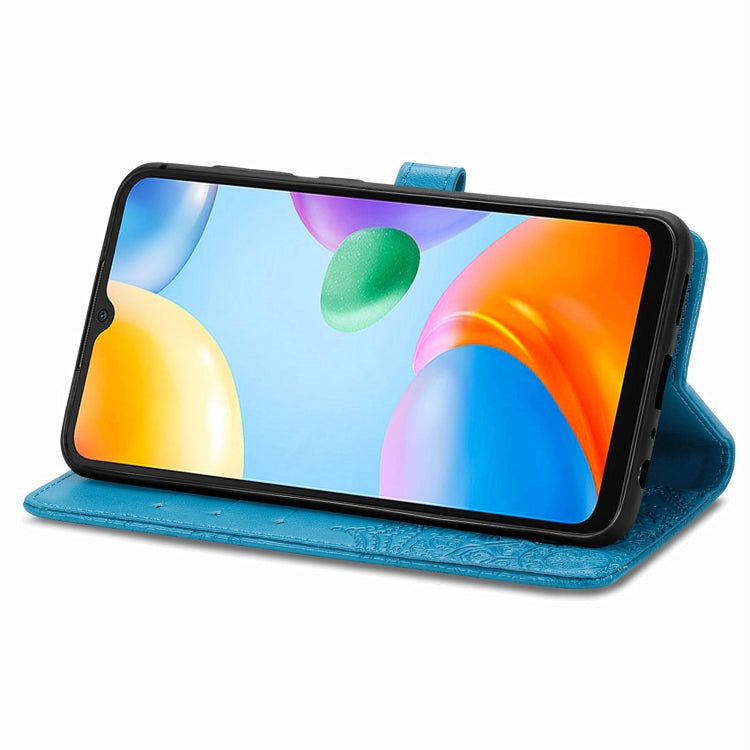 For Xiaomi Redmi 10C Mandala Flower Embossed Flip Leather Phone Case