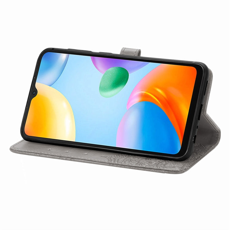 For Xiaomi Redmi 10C Mandala Flower Embossed Flip Leather Phone Case