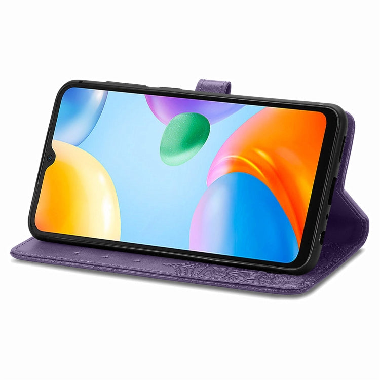 For Xiaomi Redmi 10C Mandala Flower Embossed Flip Leather Phone Case