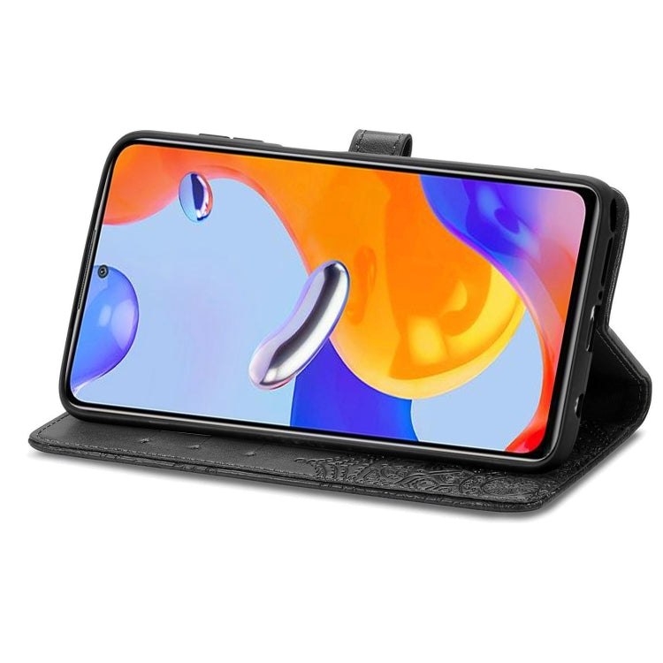 For Xiaomi Redmi Note 11 Pro 4G Global Mandala Flower Embossed Flip Leather Phone Case