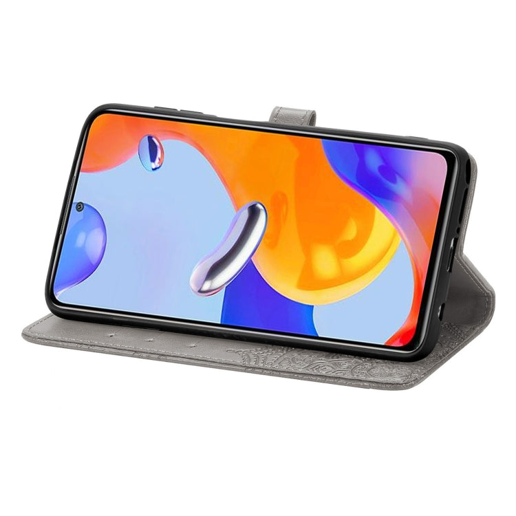 For Xiaomi Redmi Note 11 Pro 4G Global Mandala Flower Embossed Flip Leather Phone Case