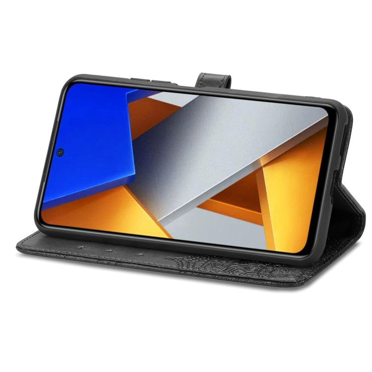 For Xiaomi Poco M4 Pro 4G Mandala Flower Embossed Flip Leather Phone Case