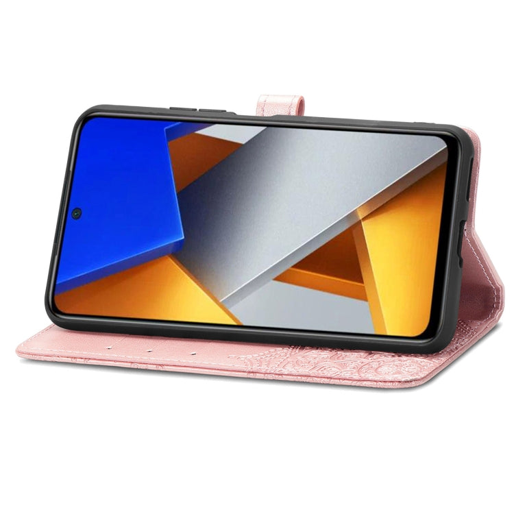 For Xiaomi Poco M4 Pro 4G Mandala Flower Embossed Flip Leather Phone Case