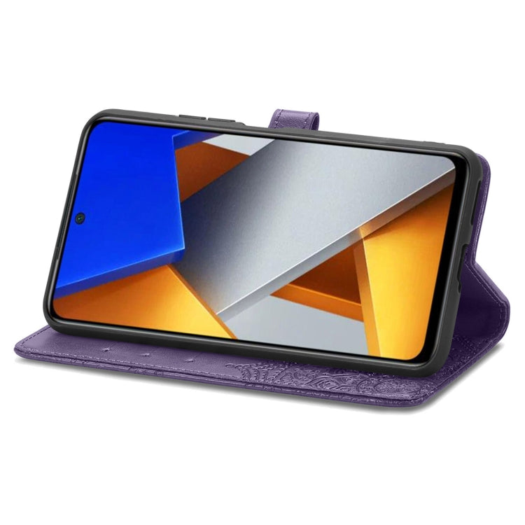 For Xiaomi Poco M4 Pro 4G Mandala Flower Embossed Flip Leather Phone Case