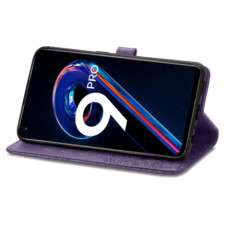 For OPPO Realme 9 Pro Mandala Flower Embossed Flip Leather Phone Case