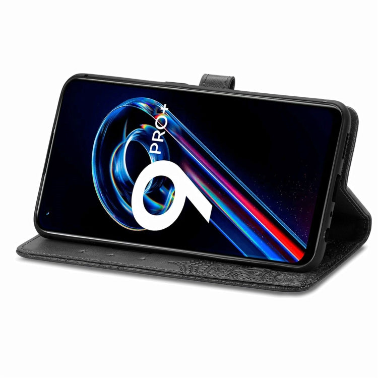 For OPPO Realme 9 Pro+ 5G Mandala Flower Embossed Flip Leather Phone Case