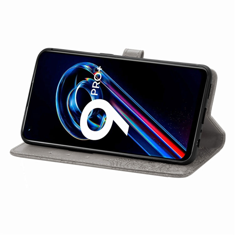 For OPPO Realme 9 Pro+ 5G Mandala Flower Embossed Flip Leather Phone Case