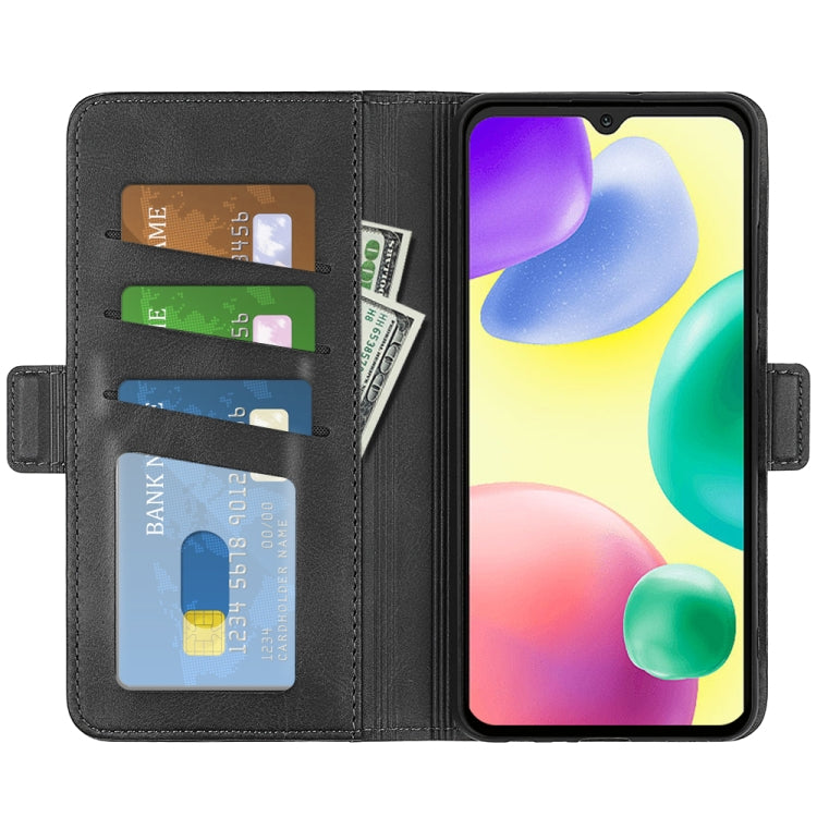 For Xiaomi Redmi 10A Dual-side Magnetic Buckle Leather Phone Case