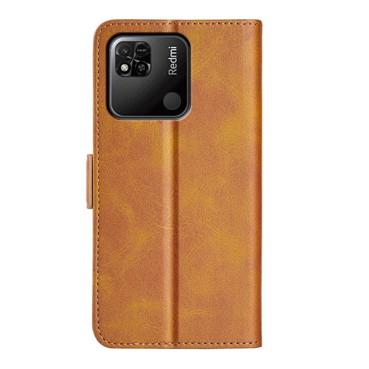For Xiaomi Redmi 10A Dual-side Magnetic Buckle Leather Phone Case