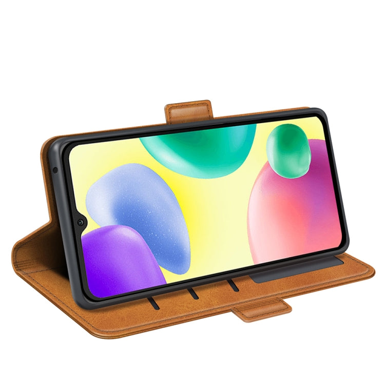 For Xiaomi Redmi 10A Dual-side Magnetic Buckle Leather Phone Case