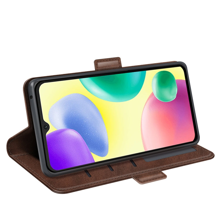 For Xiaomi Redmi 10A Dual-side Magnetic Buckle Leather Phone Case