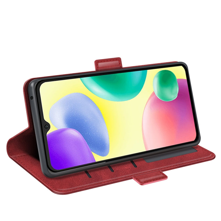 For Xiaomi Redmi 10A Dual-side Magnetic Buckle Leather Phone Case