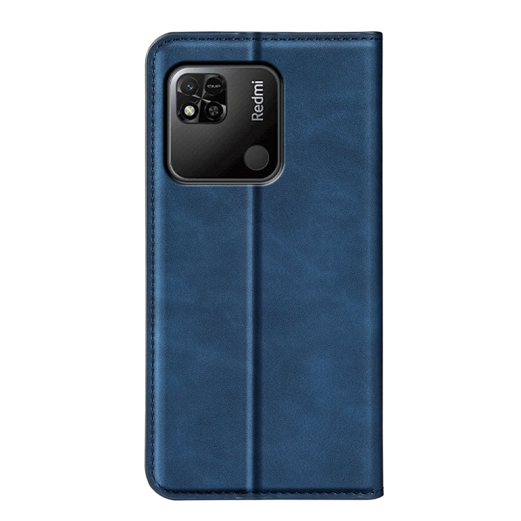 For Xiaomi Redmi 10A Retro-skin Magnetic Suction Leather Phone Case