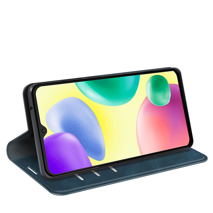 For Xiaomi Redmi 10A Retro-skin Magnetic Suction Leather Phone Case