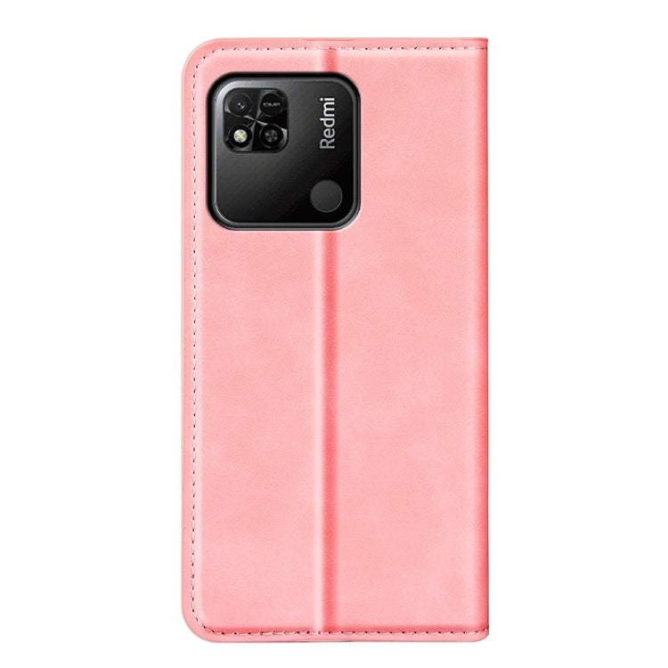 For Xiaomi Redmi 10A Retro-skin Magnetic Suction Leather Phone Case