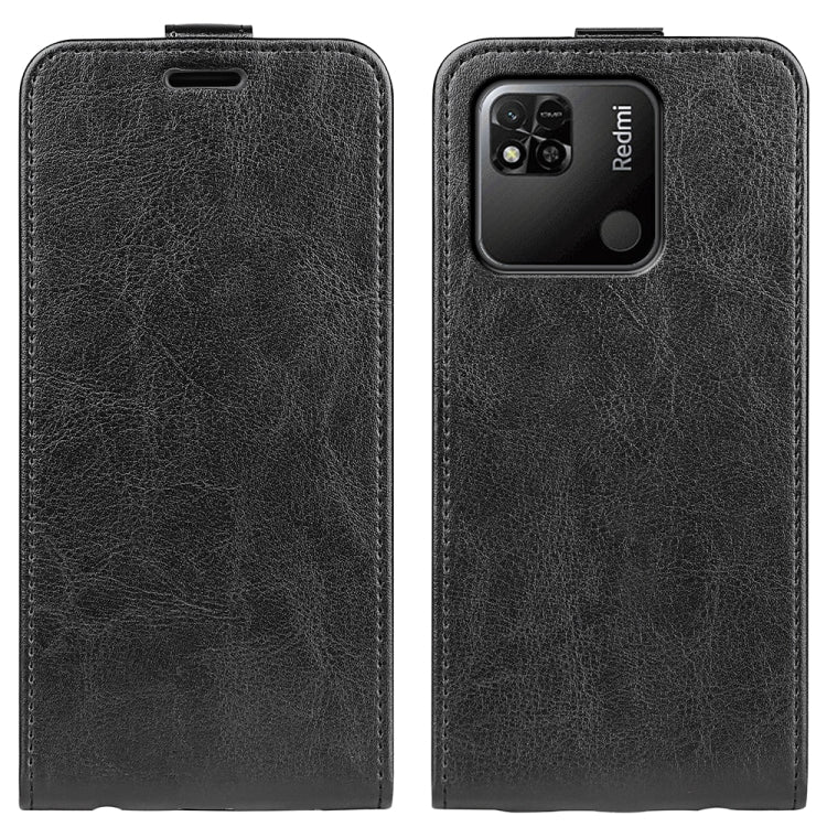 For Xiaomi Redmi 10A R64 Texture Vertical Flip Leather Phone Case