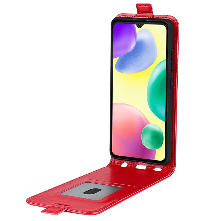 For Xiaomi Redmi 10A R64 Texture Vertical Flip Leather Phone Case