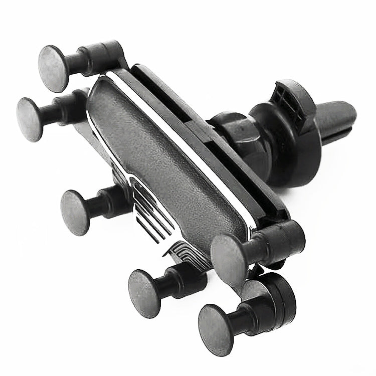 Car Air Outlet Gravity Six-point Linkage Mobile Phone Bracket