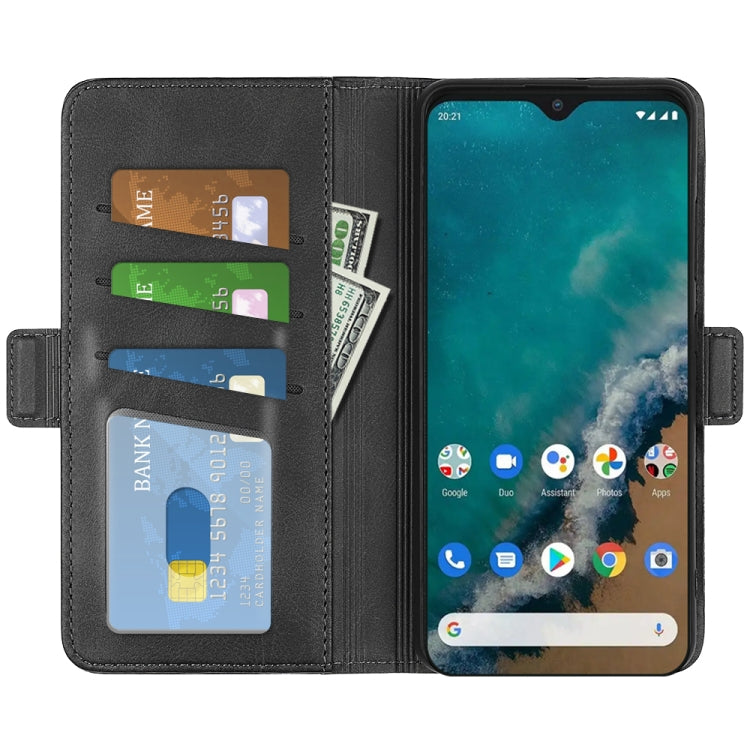 For Kyocera Android One S9 Dual-side Magnetic Buckle Leather Phone Case