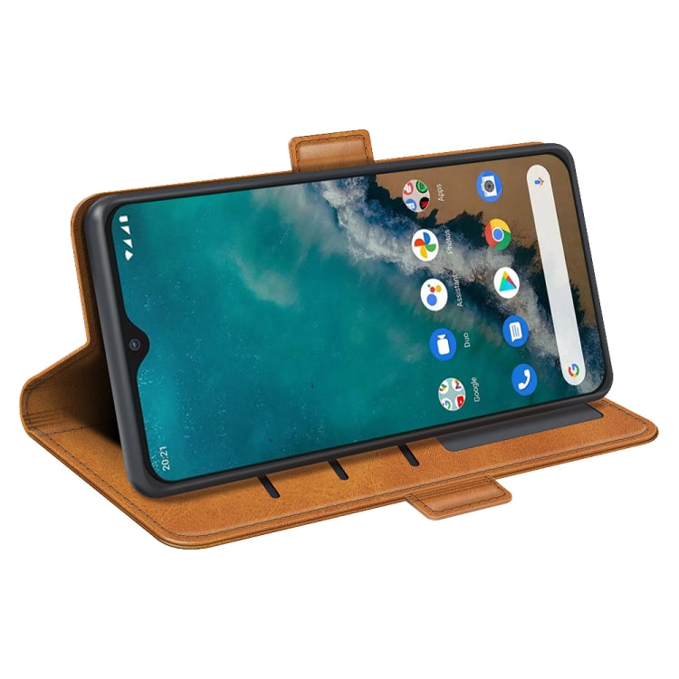 For Kyocera Android One S9 Dual-side Magnetic Buckle Leather Phone Case