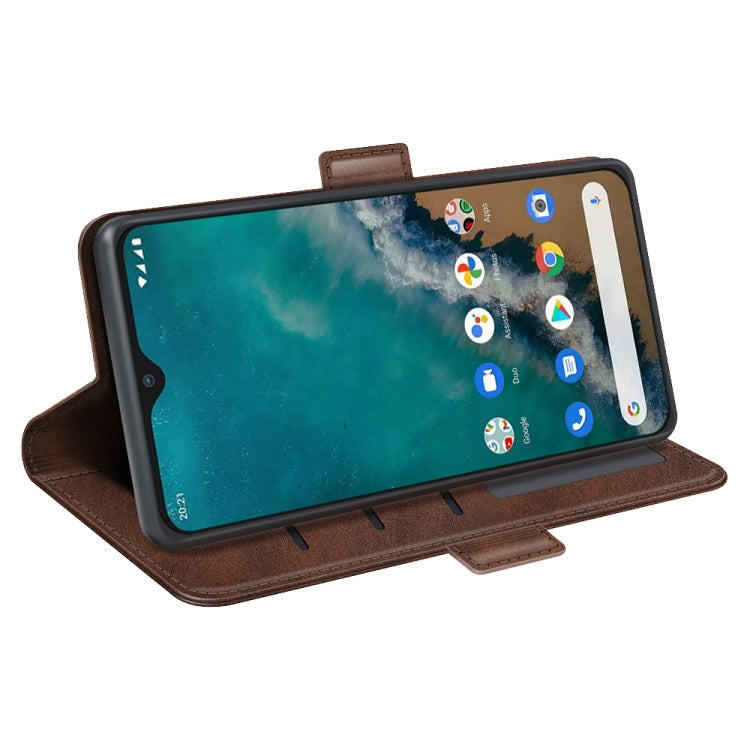 For Kyocera Android One S9 Dual-side Magnetic Buckle Leather Phone Case