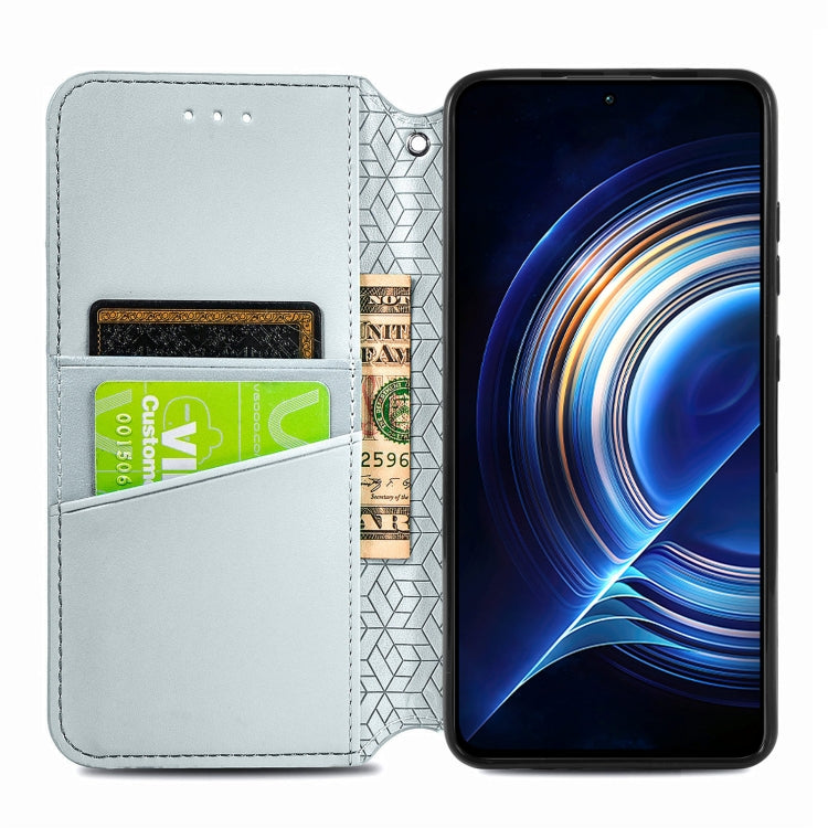 For Xiaomi Redmi K50 Pro Blooming Mandala Embossed Magnetic Leather Phone Case