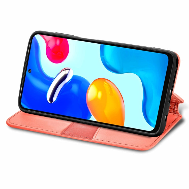 For Xiaomi Redmi Note 11S Blooming Mandala Embossed Magnetic Leather Phone Case