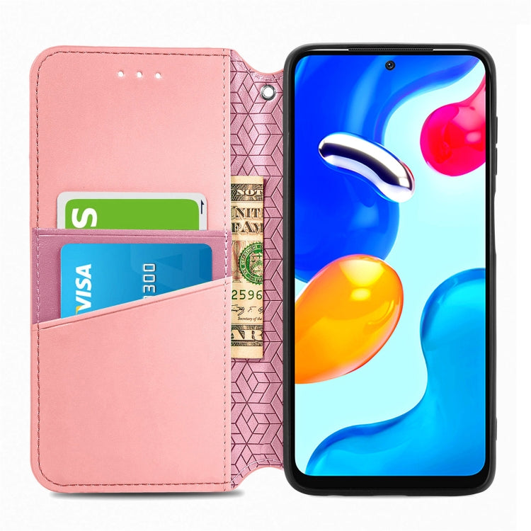 For Xiaomi Redmi Note 11S Blooming Mandala Embossed Magnetic Leather Phone Case