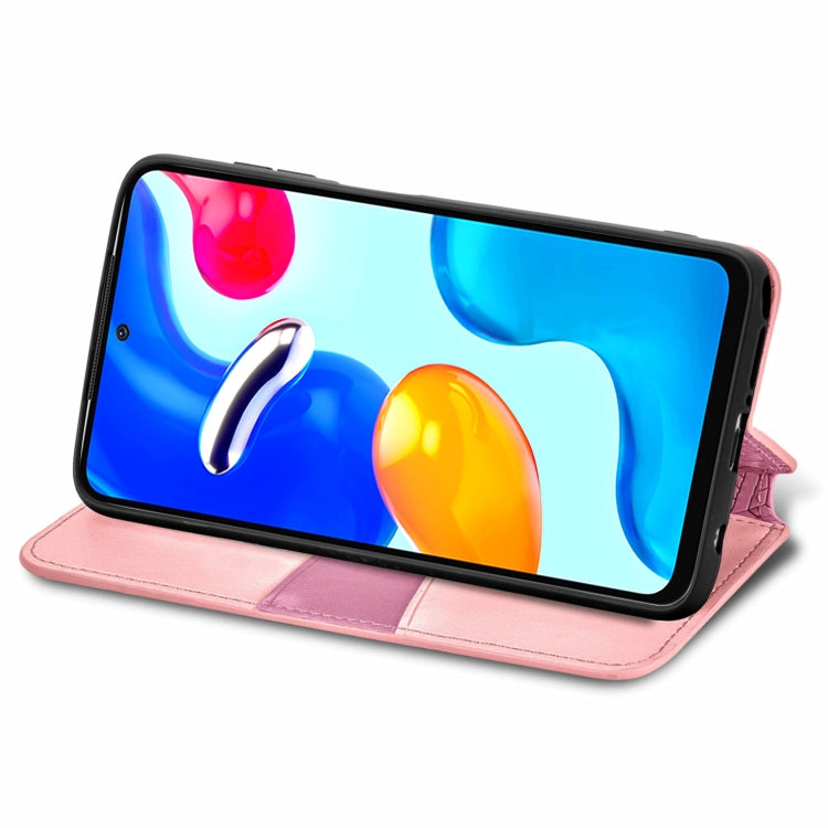 For Xiaomi Redmi Note 11S Blooming Mandala Embossed Magnetic Leather Phone Case