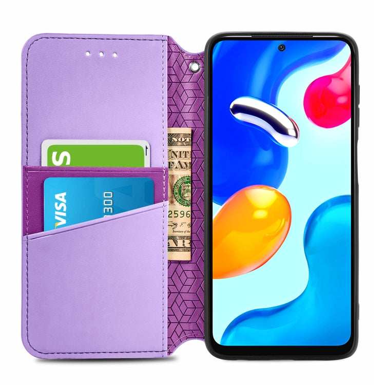 For Xiaomi Redmi Note 11S Blooming Mandala Embossed Magnetic Leather Phone Case
