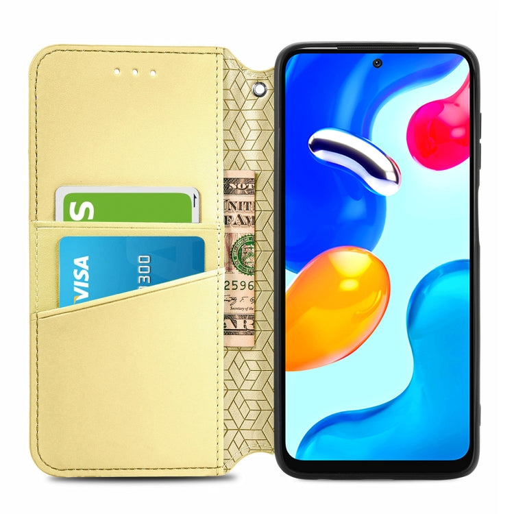 For Xiaomi Redmi Note 11S Blooming Mandala Embossed Magnetic Leather Phone Case