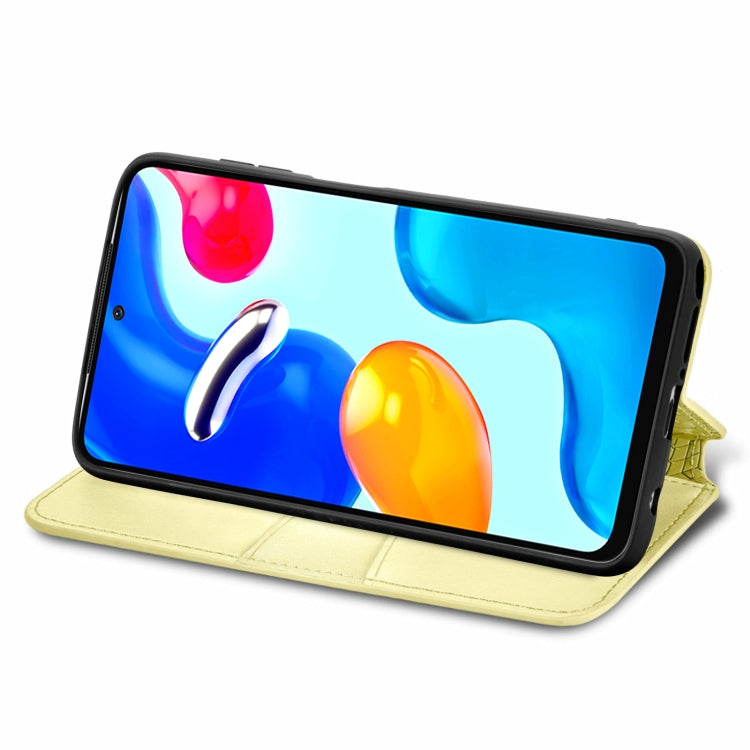 For Xiaomi Redmi Note 11S Blooming Mandala Embossed Magnetic Leather Phone Case