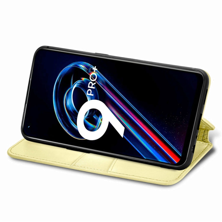 For OPPO Realme 9 Pro+ 5G Blooming Mandala Embossed Magnetic Leather Phone Case