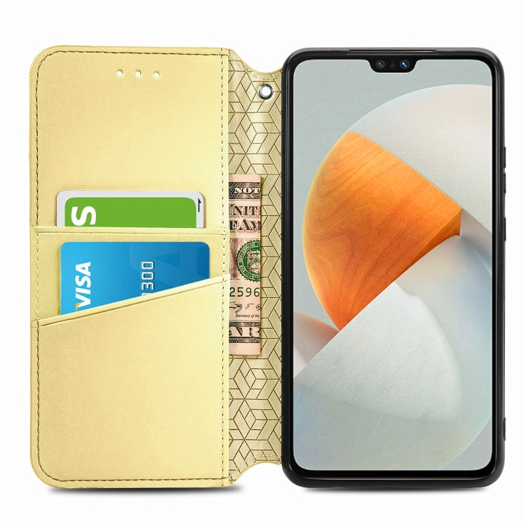 For vivo S12 Pro Blooming Mandala Embossed Magnetic Leather Phone Case