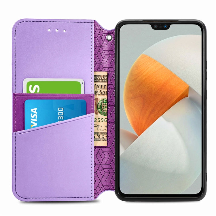 For  vivo  S12 Blooming Mandala Embossed Magnetic Leather Phone Case