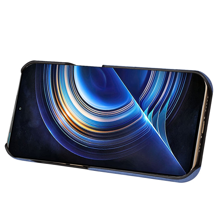 For Xiaomi Redmi K50 Pro Ring Holder Honeycomb PU Phone Case