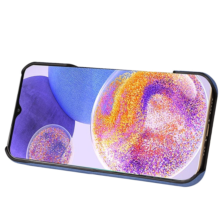 For Sony Xperia 1 IV Ring Holder Honeycomb PU Phone Case