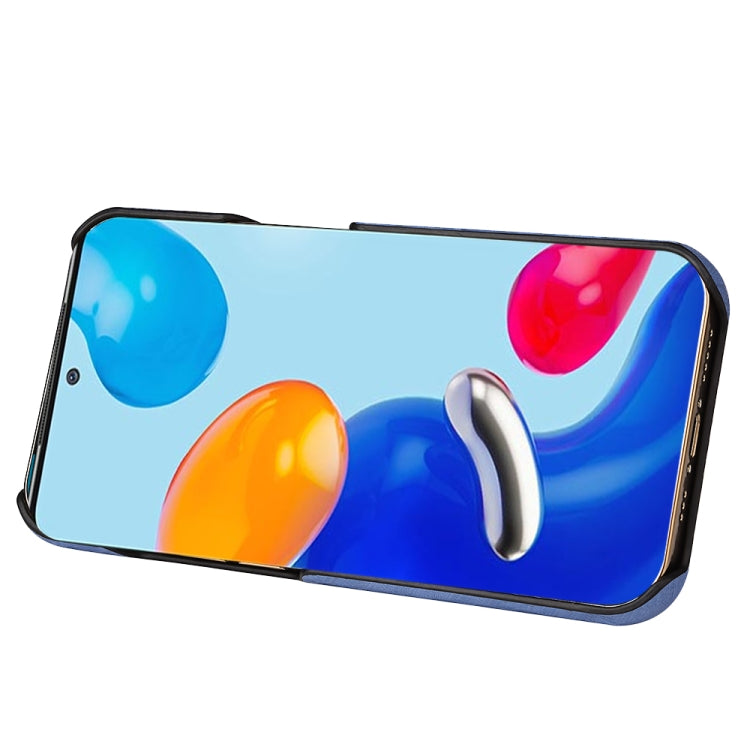 For Xiaomi Redmi Note 11 Pro Global Ring Holder Honeycomb PU Phone Case