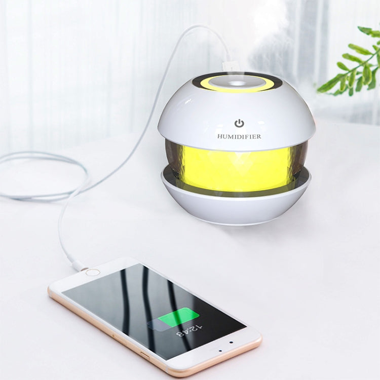 Second Generation Magic Drill Humidifier USB Small Fan Gift Custom Colorful Colorful Night Light Nebulizer