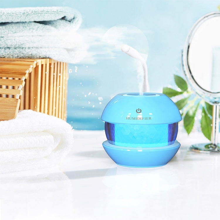 Second Generation Magic Drill Humidifier USB Small Fan Gift Custom Colorful Colorful Night Light Nebulizer