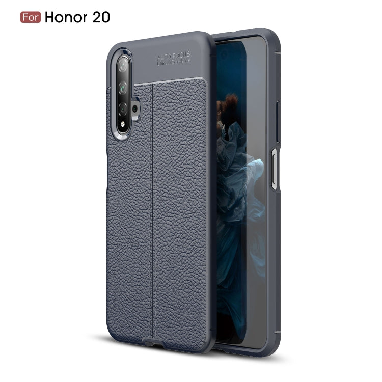 Litchi Texture TPU Shockproof Case for Huawei Honor 20